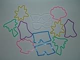 AMAZING Rubber Bands BEACH 12 Piece SetIMAGE