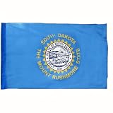 6 x 10 Feet North Dakota Nylon - outdoor State Flags Made in US.