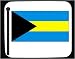 Mouse Pad with Bahamas, flag