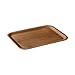 Nonslip Rectangular Tray Size: 0.6