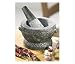 Kitchen & Housewares : Solid Granite Mortar and Pestle Set