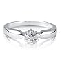 FOJO's Diamonds in Silver Fantasy Ring (.10 ct. tw.)