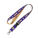 NCAA Louisiana State Fightin Tigers Lanyard with Detachable Buckle