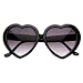 Large Oversized Womens Heart Shaped Sunglasses Cute Love Fashion Eyewear
