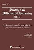 One hundred years of general relativity : a jubilee volume on general relativity and mathematics