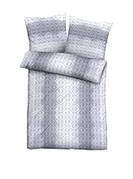 Biberna Juego De Funda Nórdica Edelflanell (Gris)