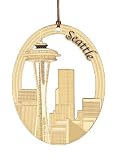 ChemArt Seattle Skyline Ornament