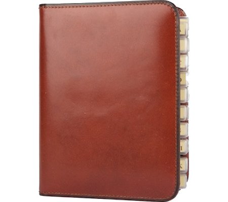 Click here to buy Bosca Old Leather 5 x 8 Address Book.