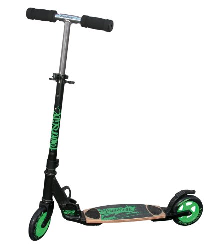 Powerslide Scooter Shootout, schwarz gr&uuml;n, 145mm Preisvergleich