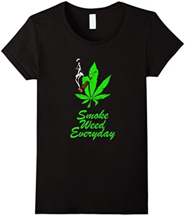 Women's Smoke weed everyday XL Black