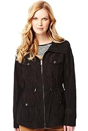 Funnel Neck Adjustable Waist Jacket with Stormwear™