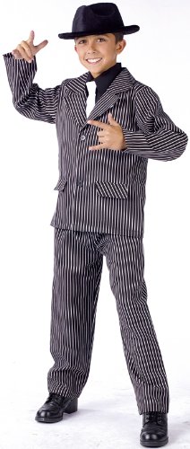 Gangster Male Child Large 12-14 Costume