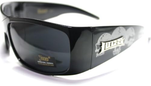 #LC31-S2 LOCS Hardcore Shades Dark Lens Men's Sport Sunglasses