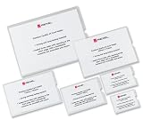 Electronics : Rexel Card Holder Nyrex Open on Short Edge 152x102mm Ref 12030 [Pack 25]
