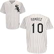 Men`s Chicago White Sox #10 Alexei Ramirez Home Replica Jersey
