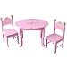 Kid Kraft Princess Table and 2 chair set 76135