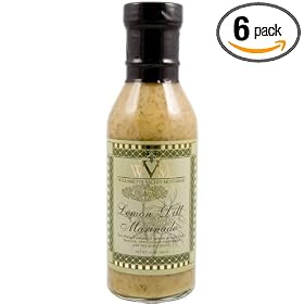 Willamette Valley Mustards And Marinades Balsamic Basil Vinaigrette, 12-Ounce Bottle (Pack of 6)