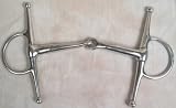 Kelly Silver Star Stainless Steel Full Cheek Snaffle - 7 Mouth