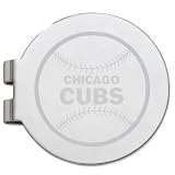 MLB Chicago Cubs Laser Etched Silver Plated Money Clip
