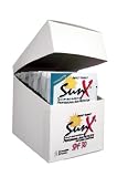 Coretex SunX SPF30 Sunscreen Towelettes - 25 Individual Foil Pouch Towelettes/Box, PABA Free, Oil-free, Water and Sweat Resistant