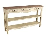 Wandkonsole mit Schubladen Vintage romantisch Holz Konsole