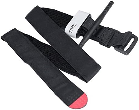 Tactical Tourniquet MIC Combat Application Military Issue for First Aid Emergency - Combat Application Tourniquet, Black.