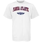 Florida Atlantic University Owls White Bare Essentials T-shirt at Football Fanatics