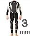 Herren 3mm Neoprenanzug lang Größe M / 46-48