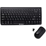 VERBATIM 97472 MINI WIRELESS SLIM KEYBOARD & MOUSE - 97472