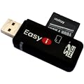 EASYi USB SD Card Reader for SD/SDHC Cards (Supports Windows Vista, 2000, XP & Windows 7)