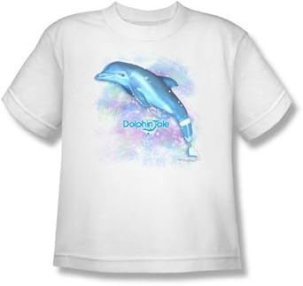 Dolphin Tale Winter Water Color Boys Short-Sleeve T-Shirt