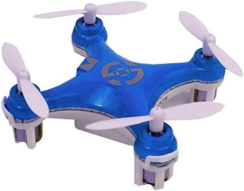 AWW Industries Gnat 4 CH 2.7GHz Radio Control Infrared Mini RC Quadcopter - Blue