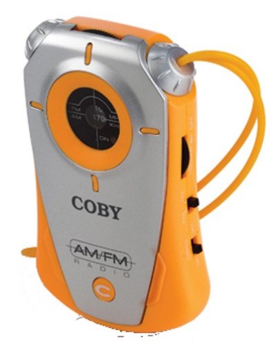 Childrens Toyshop  Electronics : LEON Mini Am/Fm Radio - Silver Orange