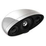 KEF HTC3001 Center Channel Speaker (Single, Silver)