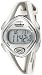 Timex Women's Ironman T5K026 Silver Resin Quartz Watch with Digital Dial
