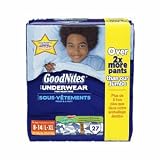 Goodnites Goodnites Boys Underwear for Nighttime, Big Pack, Large/Extra Large 27 ct (Quantity of 2)