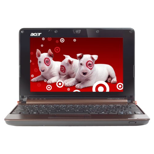 Acer Aspire One 8.9-Inch Netbook (1.6 GHz Intel Atom N270 Processor, 1 GB RAM, 120 GB Hard Drive, XP Home, 3 Cell Battery) Copper