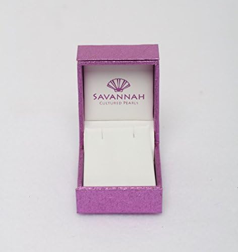 Savannah Pearls AAA 6.5-7.0mm Genuine White Cultured Freshwater Pearl Stud Earrings
