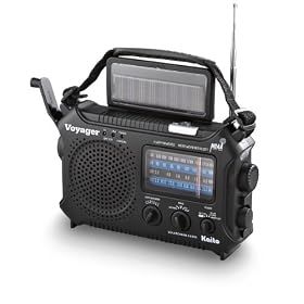 Kaito&reg; Voyager Solar Dynamo Weather Radio by Survival Radios