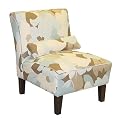 Floral Upholstered Chair