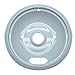Range Kleen P101W 6 Inch Porcelain Universal Drip Pan - White