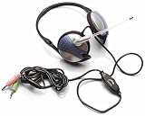 Inland Travel Headset 3500 with Microphone and Volume Control