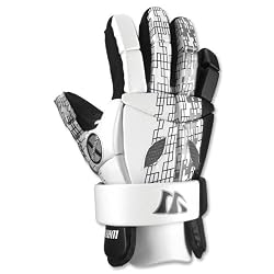 Warrior Adrenaline X Lacrosse Gloves 13 (White)