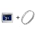 Nba Garnett #21 Italian Charm Bracelet