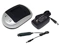 TechFuel® Desktop Battery Charger for Nikon Coolpix S550 Digital Camera