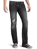  : Denim of Virtue Men's Superman Distressed Skinny Jean