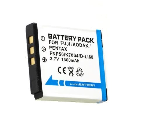 Superior Quality Replacement Battery for Specific Digital Camera and Camcorder Models / Compatible with Kodak KLIC-7004, EasyShare M-Series: M1033, M1093 IS, V-Series: V1073,V1233,V1253,V1273, Pocket Video Cameras Zi-Series: Zi8, Fujifilm FinePix F100fc, F200EXR, F50fd, F60fd, F70EXR, Pentax Optio A36, S10, S12, A40