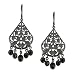 

Bonnie Nuit Beaded Floral Teardrop Earrings