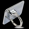 Universal Silver Bunker Ring Stand & Holder for iPhone 4 4S 5 5G Galaxy S2 S3 SIII S4 iPad iPod HTC Nokia All Cell Phones