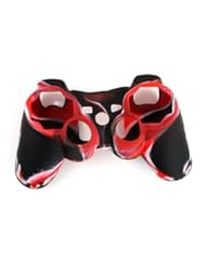 From Amazon.com. Click for details:
 Generic Silicone Cover Case Skin for PlayStation PS3 Controller Color Red and Black Generic Silicone Cover Case Skin for PlayStation PS3 Controller Color Red and Black